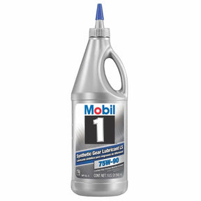 Mobil 1 75W90 Synthetic Automotive Gear Oil 1 qt, Pack of 12