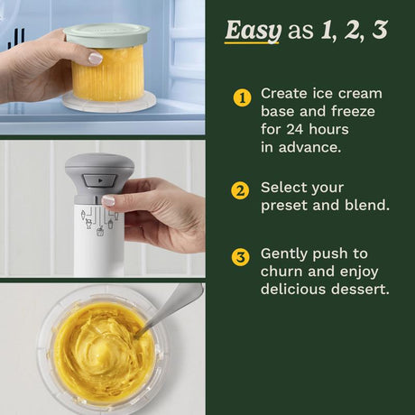 Cuisinart White 0.5 qt Ice Cream Maker 16 in. H X 9 in. W X 4 in. L