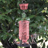 Nature's Way Hummingbird 23 oz Glass/Metal/Plastic Bird Feeder with Ant Moat 6 ports