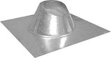 Imperial GV1386 Roof Flashing, Galvanized Steel, For: 7 in Dia Pipe, Pack of 3