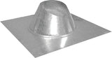 Imperial GV1386 Roof Flashing, Galvanized Steel, For: 7 in Dia Pipe, Pack of 3