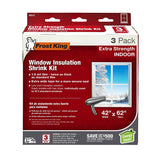 Frost King V83/3 Insulation Kit, 42 in W, 1.5 mil Thick, 62 in L