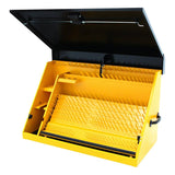 Quality Craft DXTB36BY Triangle Tool Box, Black/Yellow, 36 x 17 in Outside