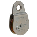 Campbell T7550403 Pulley, Single Sheave, 3/8 in Rope, 550 lb Working Load, 2-1/2 in Sheave