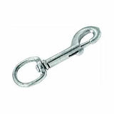 Campbell T7601201 Swiveling Bolt Snap, 1/2 in, 110 lb Working Load, Malleable Iron/Steel, Zinc