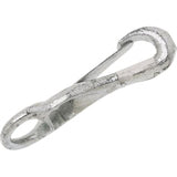 Campbell T7602301 Rigid Eye Spring Snap, 3/8 in, 30 lb Working Load, Malleable Iron/Steel, Zinc, Pack of 10