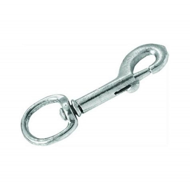 Campbell T7605801 Swiveling Bolt Snap, 5/8 in, 110 lb Working Load, Iron/Steel, Zinc-Plated