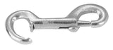 Campbell T7606021 Rigid Eye Bolt Snap, 1/2 in, 60 lb Working Load, Malleable Iron/Steel, Zinc