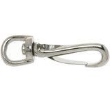Campbell T7606502 Swiveling Spring Snap, 7/32 in Snap Opening, 3/8 in Dia x 2-1/2 in L Dimensions, 3/8 in, Pack of 10