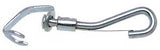 Campbell T7607301 Swiveling Spring Snap, 3-3/4 in, 60 lb Working Load, Malleable Iron/Steel, Zinc, Pack of 10