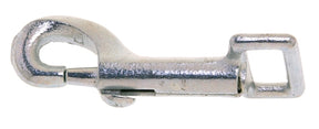 Campbell T7615102 Rigid Eye Bolt Snap, 1 in, 40 lb Working Load, Zinc, Nickel-Plated