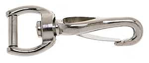 Campbell T7615802 Spring Snap Link, 5/8 in, 30 lb Working Load, Zinc, Nickel-Plated, Pack of 10