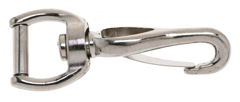 Campbell T7615802 Spring Snap Link, 5/8 in, 30 lb Working Load, Zinc, Nickel-Plated, Pack of 10