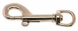 Campbell T7616702 Bolt Snap, 3/8 in, 50 lb Working Load, Zinc, Nickel-Plated, Pack of 10