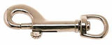 Campbell T7616702 Bolt Snap, 3/8 in, 50 lb Working Load, Zinc, Nickel-Plated, Pack of 10