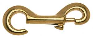 Campbell T7625204 Bolt Snap, 3/8 in, 70 lb Working Load, Bronze, Polished
