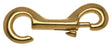 Campbell T7625204 Bolt Snap, 3/8 in, 70 lb Working Load, Bronze, Polished