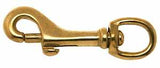 Campbell T7625604 Swiveling Bolt Snap, 3/8 in, 80 lb Working Load, Bronze