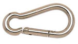 Campbell T7630406 Spring Snap Link, 1/4 in, 160 lb Working Load, Stainless Steel