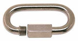 Campbell T7630536 Quick Snap Link, 1/4 in, 880 lb Working Load, Stainless Steel