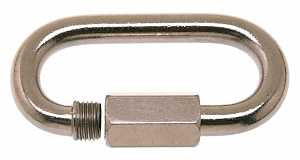 Campbell T7630546 Quick Snap Link, 5/16 in, 1540 lb Working Load, Stainless Steel