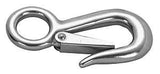 Campbell T7631604 Snap Hook, 3/4 in, 400 lb Working Load, Stainless Steel