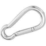 Campbell T7645026 Spring Snap Link, 0.35 in Snap Opening, 2.74 in L Dimensions, 3/8 in, 160 lb Working Load, Steel, Zinc, Pack of 10
