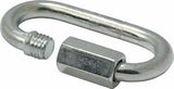 Campbell T7645106V Quick Snap Link, 1/8 in, 220 lb Working Load, Steel, Zinc, Pack of 10