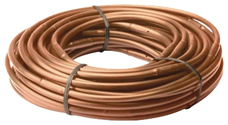 Rain Bird ET256-50S Emitter Tubing, 0.16 in ID, 50 ft L, Polyethylene, Brown