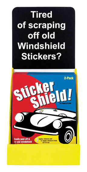 Sticker Shield Clear Film 2 pk, Pack of 50