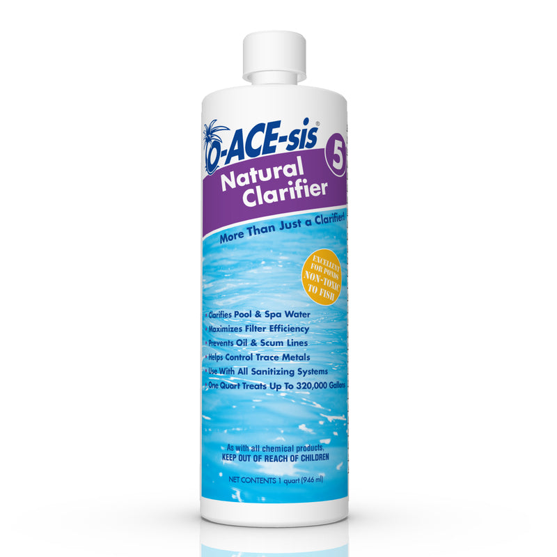 O-ACE-sis Natural Liquid Clarifier 1 qt, Pack of 12