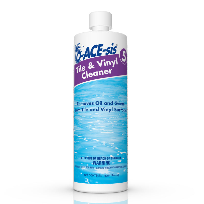 O-ACE-sis Liquid Tile and Vinyl Cleaner 1 qt, Pack of 12