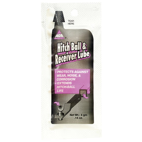 AGS Hitch Ball and Receiver Lubricant 0.14 oz, Pack of 25