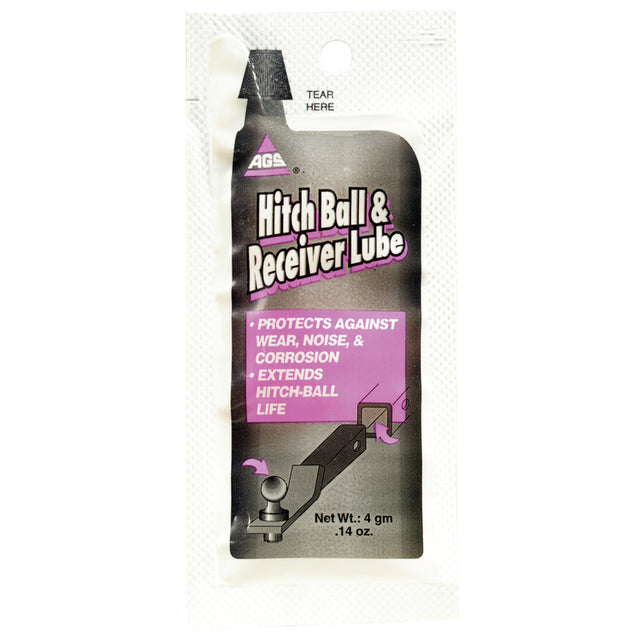 AGS Hitch Ball and Receiver Lubricant 0.14 oz, Pack of 25