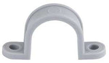 Gardner Bender GCC-120 Conduit Strap, 1/2 in, Polyethylene, Gray, 20/PK