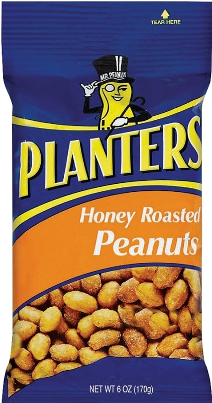 Planters 483276 Peanut, 6 oz, Bag, Pack of 12