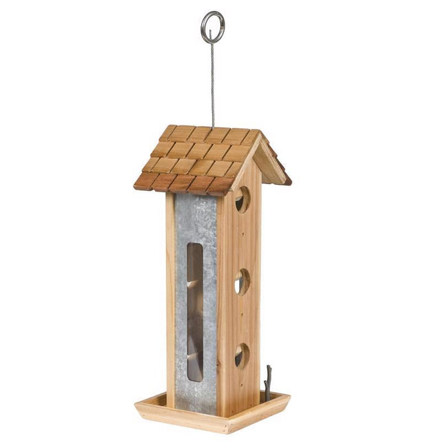 Birdscapes Bird Feeder Tin Jay Aluminum 2 lbs., Pack of 2