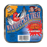 C&S Products Woodpecker Treat Assorted Species Beef Suet Wild Bird Food 11 oz, Pack of 12