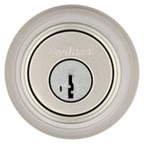 Kwikset 660 15 RCAL RCS Deadbolt, Metal, Satin Nickel, 2-3/8, 2-3/4 in Backset, K3 Keyway, 1-3/4 to 1-3/8 in Thick Door