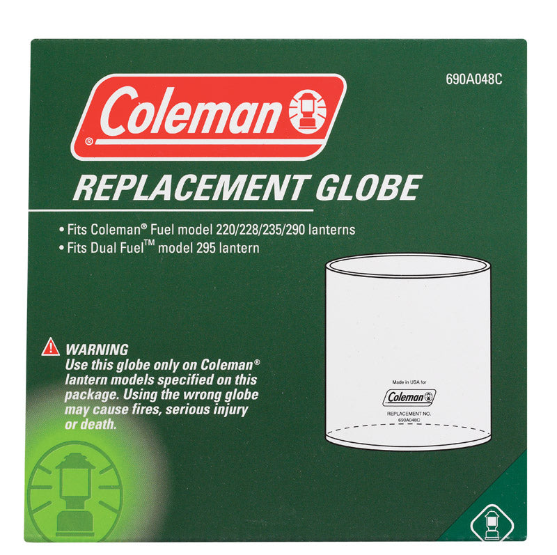 Coleman Clear Lantern Globe, Pack of 6