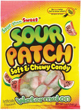 Sour Patch SOURW12 Candy, Watermelon Flavor, 5 oz, Pack of 12