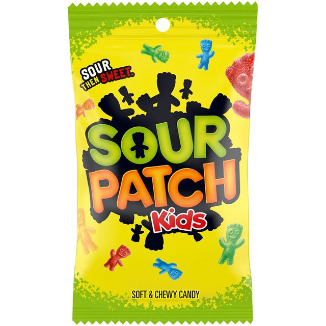 SOUR PATCH Kids MOZ06161 Soft and Chewy Candy, 8 oz, Pack of 12