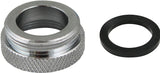 Plumb Pak PP800-61LF Faucet Aerator Adapter, 3/4 x 55/64 in, Female x Male, Chrome-Plated