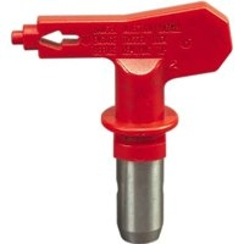 Titan 662-417 Paint Sprayer Tip, 8 to 10 in W Fan, Red, 0.017 in Tip, Tungsten Carbide
