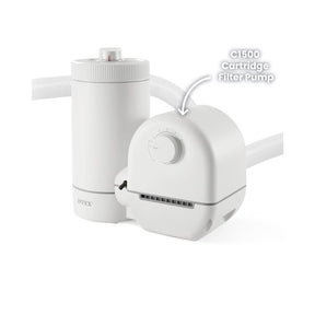Intex Krystal Clear Above Ground Filter Pump 1500 gal 14.1 in. H X 18.1 in. W X 12.5 in. L
