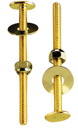 Plumb Pak PP835-14 Bolt Set, 3-1/2 in Dimensions, Brass