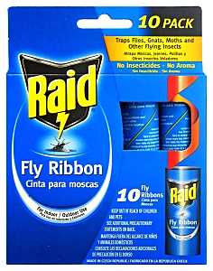PIC FR10B-RAID Fly Ribbon, Paste Pack, Pack of 12
