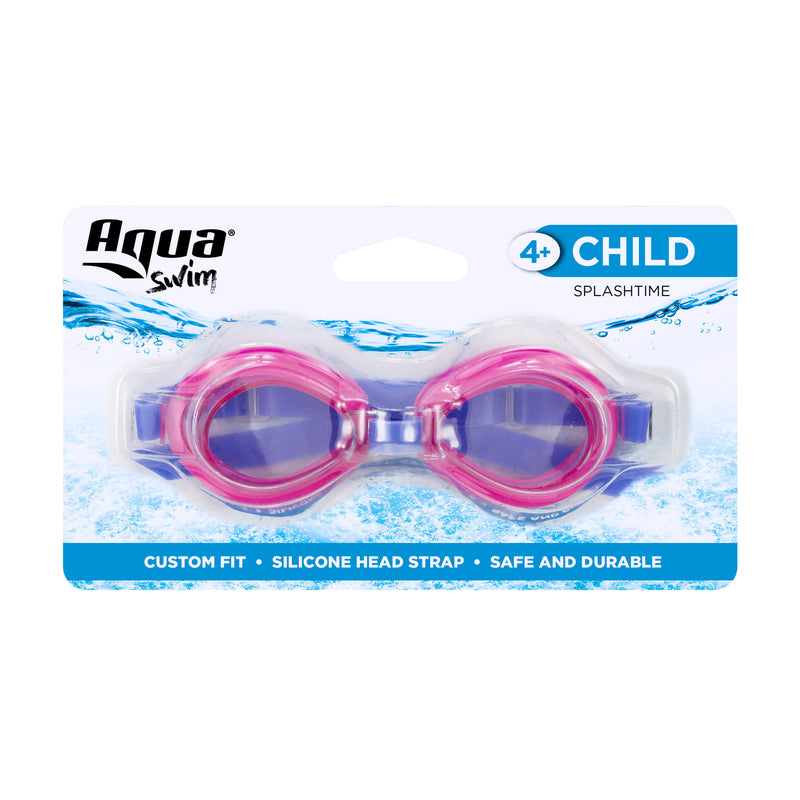 Aqua Swim Assorted PVC Junior Swim Goggles