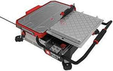 Porter-Cable PCE980 Table Top Wet Tile Saw, 120 V, 6.5 A, 1300 W, 7 in Dia Blade, 17-1/2 in Ripping
