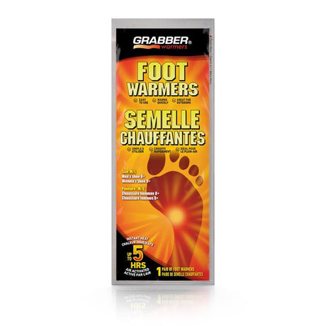 Grabber Warmers Non-Toxic Foot Warmer 2 pk, Pack of 30